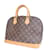 Louis Vuitton Alma Brown Cloth  ref.1029726