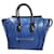 Céline Luggage Blue Leather  ref.1029729