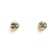 Chanel Schwarzer Kristall-CC auf Perlenohrsteckern Silber Metall  ref.1029837