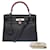 Hermès Hermes Kelly Tasche 28 aus marineblauem Leder - 101386  ref.1029881