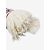Gabriela Hearst Sciarpa in cashmere con frange color crema - vue 3