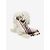 Gabriela Hearst Sciarpa in cashmere con frange color crema - vue 4