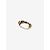 Alexander Mcqueen Anello foderato in oro marchiato - vista 3