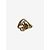 Alexander Mcqueen Anello foderato in oro marchiato - vista 4