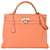 Hermès hermes kelly 40 Cuir Orange  ref.1030099