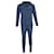 Adidas Logo Tracksuit in Blue Cotton  ref.1030240
