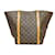 Louis Vuitton Sac Shopping Braun Leinwand  ref.1030478
