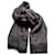 Hermès Foulards Hommes Cachemire Gris anthracite  ref.1030722