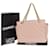 Chanel Matelassé Pink Leather  ref.1030796