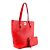 LOUIS VUITTON - Citadine tote bag in embossed red grained leather - view 2