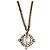 Coco Crush COLLANA CHANEL CON PENDENTE LOGO CC STRASS Gold hardware