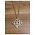 Coco Crush COLLANA CHANEL CON PENDENTE LOGO CC STRASS Gold hardware - vista 4