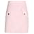 Falda de pana Maje Jinelle en algodón rosa Terciopelo  ref.1031241