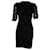 Maje Lace Mini Dress in Black Polyamide Synthetic  ref.1031249