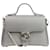 Gucci Sac porté épaule en cuir gris Interlocking G  ref.1031313
