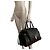 Sac style Boston en cuir noir Diesel - vue 13