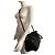 Sac style Boston en cuir noir Diesel - vue 14