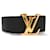 Louis Vuitton Belt new collection Black Leather  ref.1031491