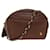 BALLY Bolso de hombro acolchado con cadena de cuero marrón Auth ep1276 Castaño  ref.1031560