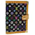 LOUIS VUITTON Monogram Multicolor Agenda PM Day Planner Cover R20895 auth 49630A Noir  ref.1031604