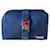 COSTUME NATIONAL sac de voyage pochette Acrylique Bleu  ref.1031672