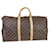 Louis Vuitton Keepall 60 Brown Cloth  ref.1031706