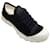 Pedro Garcia Black Satin Valeria Sneakers Cloth  ref.1031804