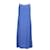 Vestido midi de crepé Dover de Reformation en viscosa azul Fibra de celulosa  ref.1031959