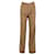 Calça Gucci Straight-Leg em Lã Marrom  ref.1031971