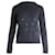 Saint Laurent Sweat-shirt orné d'étoiles en noir Coton  ref.1032256