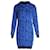 Vestido suéter Balenciaga em nylon azul  ref.1032277