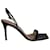 Gianvito Rossi Ribbon Stiletto 85 Sandals in Black Patent Leather  ref.1032306