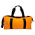 Borsone Fendi con logo in rilievo allover in nylon arancione  ref.1032323