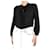 Isabel Marant Etoile Black sheer blouse - size UK 8 Viscose  ref.1032381