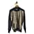 Hermès HERMES Strickwaren T.Internationale L-Wolle Grau  ref.1032522