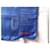 Louis Vuitton Sciarpa di Seta Winners Blu  - vista 5