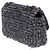 Mademoiselle Borsa Chanel 2.55 in tweed grigio - 101378 - vista 5