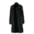 Robe en laine Chanel vintage Soie Noir  ref.1032901