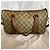 Ophidia Borsa a tracolla Horsebit in tela GG marrone Gucci Beige - vista 5
