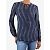 Vanessa Seward Camisa de seda con estampado de estrellas azul - talla FR 34 - vista 4