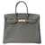 Hermès HERMES BIRKIN 35 Grey Leather  ref.1033447