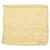 Alexander McQueen Bege com. Lenço de seda grande com estampa de caveiras amarelas e logotipo Amarelo  ref.1033520