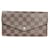 Louis Vuitton Portefeuille Sarah Brown Cloth  ref.1033666