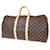 Louis Vuitton Keepall 55 Brown Cloth  ref.1033711