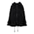 Autre Marque Diliborio lined Layered Wool Jacket with Hoodie Black  ref.1033815