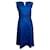 Autre Marque Himmelblaues Kleid von Marios Schwab mit Spitzenverzierung  ref.1033995