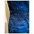 Autre Marque Vestido Marios Schwab azul celeste com enfeites de renda - vista 3