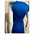 Autre Marque Vestido Marios Schwab azul celeste com enfeites de renda - vista 5