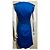 Autre Marque Vestido Marios Schwab azul celeste com enfeites de renda - vista 6