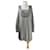 Louis Féraud Dresses Grey Cotton Cashmere Viscose  ref.1034044